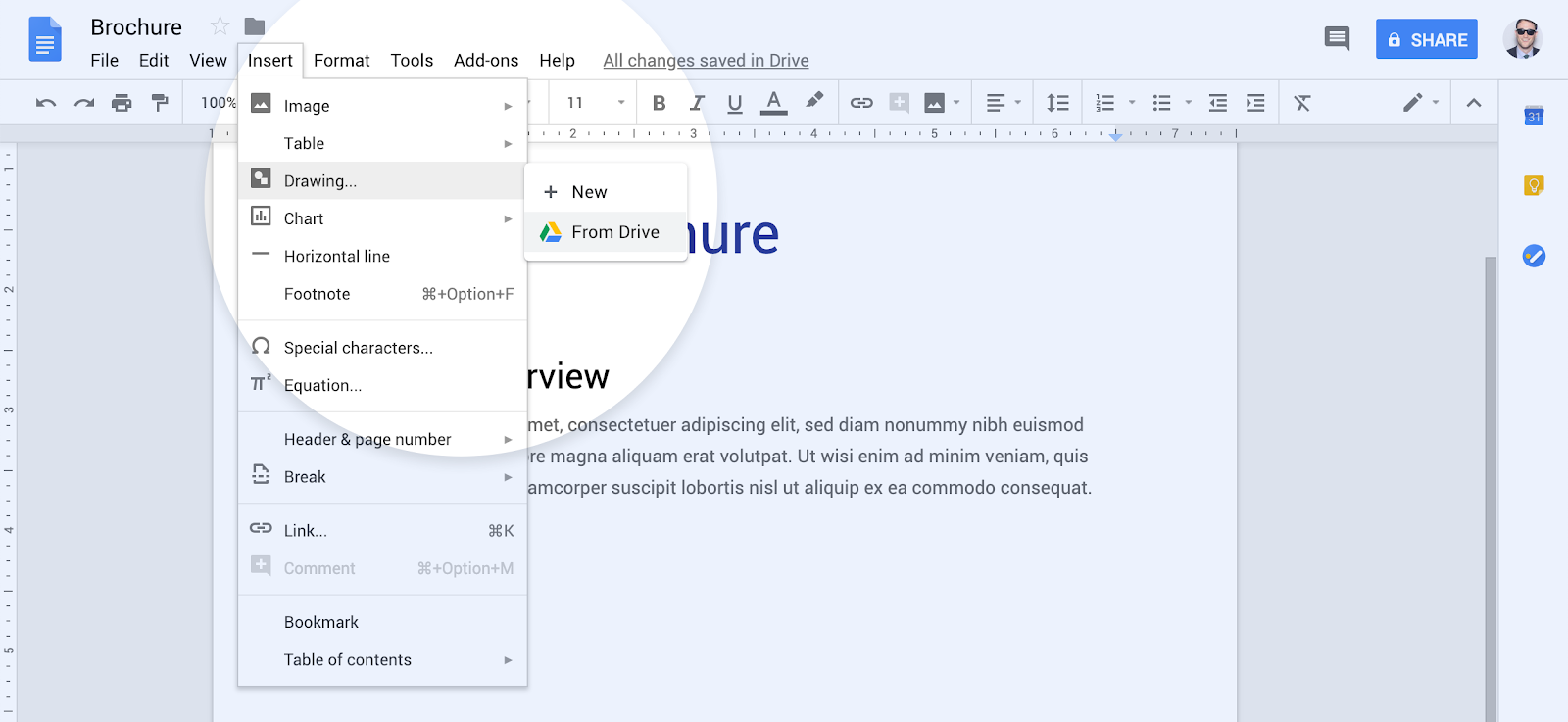 1600x737 g suite updates blog embed google drawings in google docs - Docs Drawing