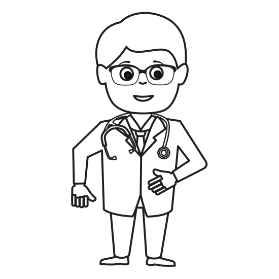 Doctor Cartoon Drawing at PaintingValley.com | Explore collection of ...
