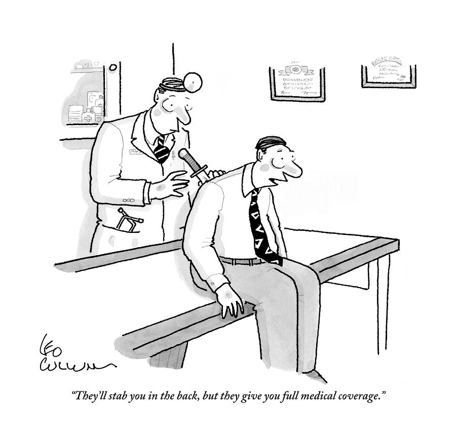 900x873 A Patient In Business Clothes On The Doctor's Drawing - Doctor Cartoon Drawing