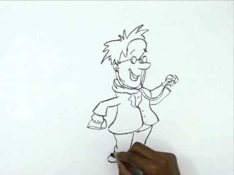 480x360 How To Draw A Cartoon Doctor - Doctor Cartoon Drawing