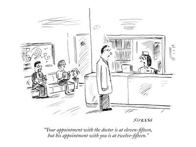 400x300 Your Appointment With The Doctor Is - Doctor Cartoon Drawing