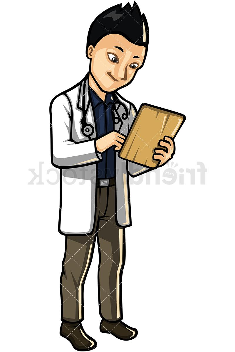 800x1200 Best Free Asian Doctor Cartoon Clipart Drawing - Doctor Cartoon Drawing