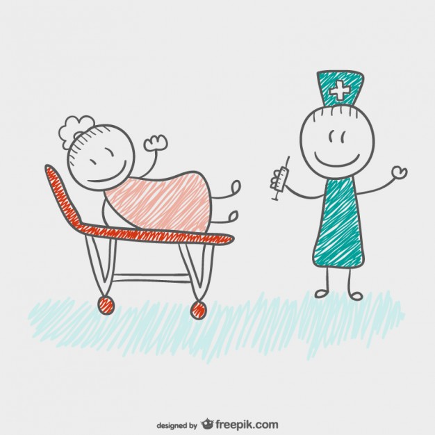 626x626 children drawing doctor vector free download - Doctor Drawing Images