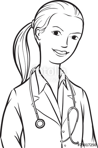 331x500 Whiteboard Drawing - Doctor Drawing Images