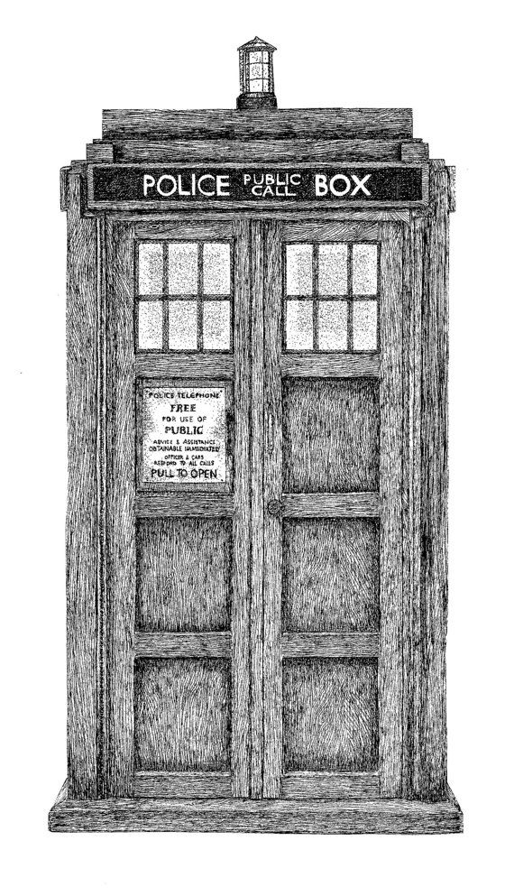 Doctor Who Tardis Drawing at Explore collection of