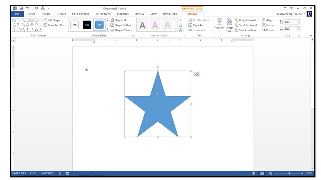 1024x576 how to insert shapes into microsoft word - Document Drawing