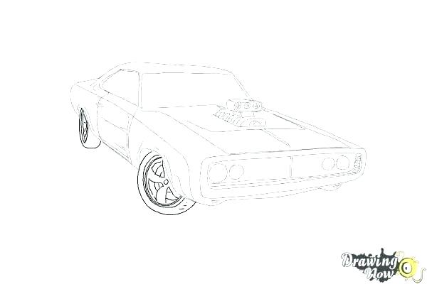 600x400 dodge charger coloriages dodge charger drawing dodge charger - Dodge Drawing
