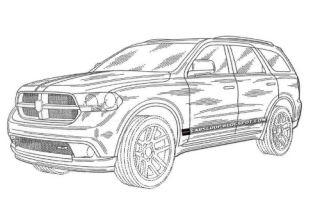 320x213 dodge magnum revealed in patent drawings, looks like an olds - Dodge Drawing