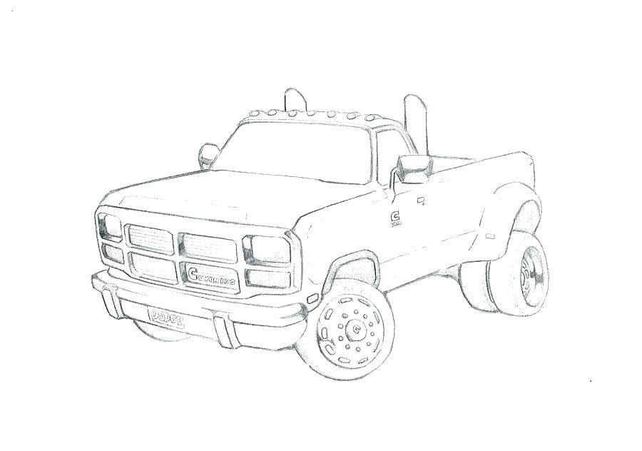 Dodge Ram Drawing at PaintingValley.com | Explore ...