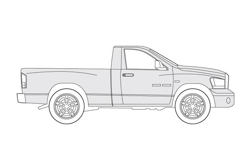 800x532 Revitdodge Ram Vehicle Families To Bring Scale And Realism - Dodge Truck Drawing