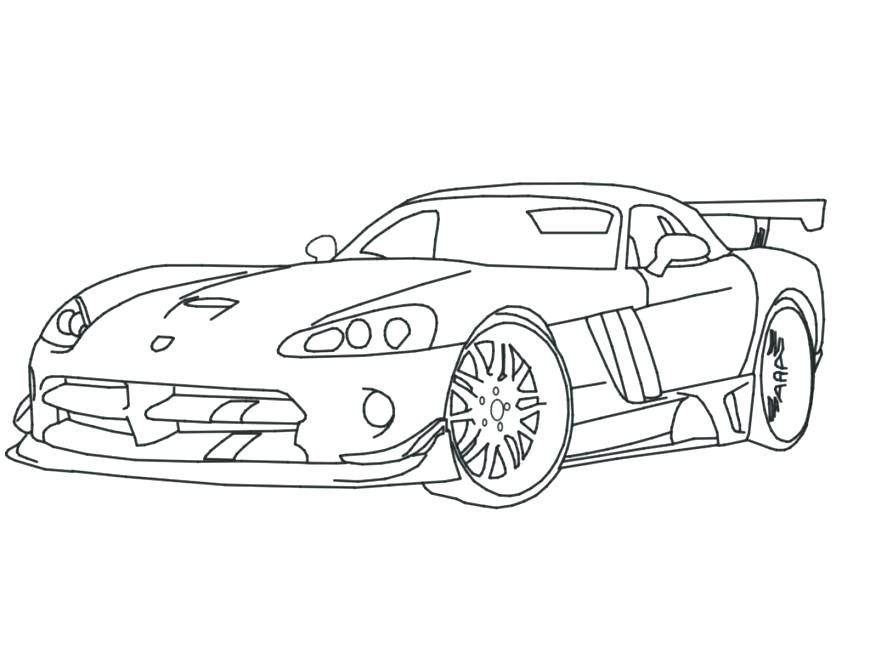 870x653 viper drawing viper dodge for free download - Dodge Viper Drawing