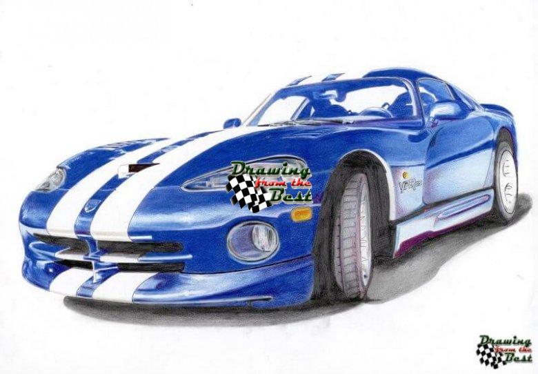 780x542 Dodge Viper Drawing From The Best - Dodge Viper Drawing