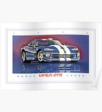 210x230 Dodge Viper Drawing Posters Redbubble - Dodge Viper Drawing