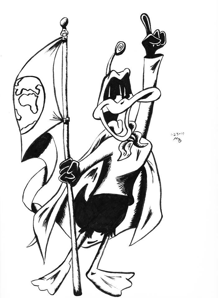 701x960 duck dodgers daily drawing challenge in daily - Dodgers Drawing