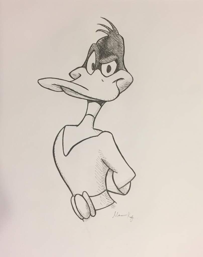 809x1024 duck dodgers ink drawing looney tunes amino - Dodgers Drawing