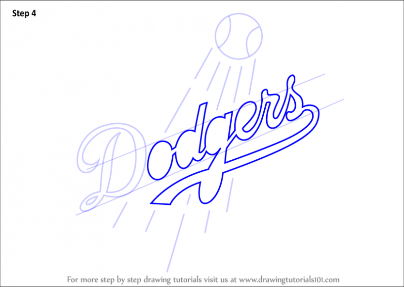 818x580 the latest trend in draw dodgers - Dodgers Drawing