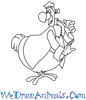 300x350 how to draw dodo from disney - Dodo Drawing