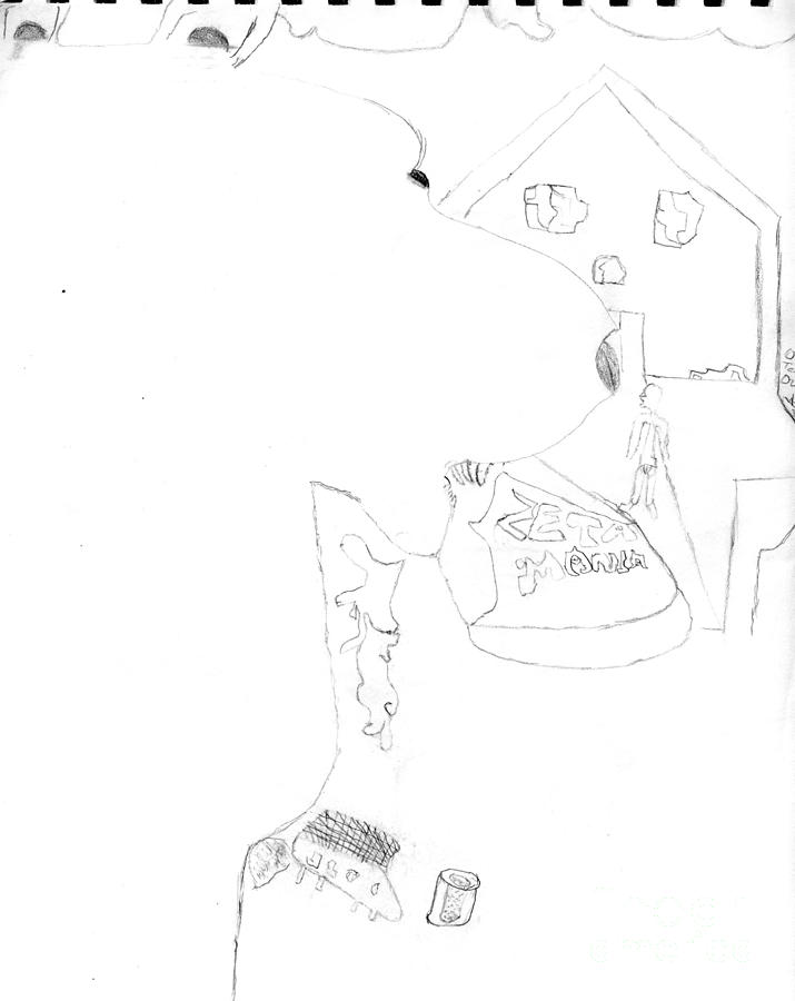 715x900 Dog Barking Drawing - Dog Barking Drawing