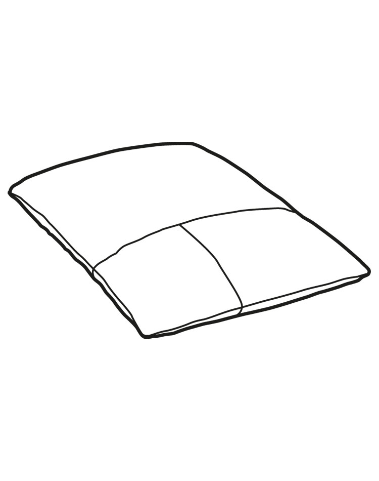 750x950 Bring More Color Into Your Living Room With A New Dog Bed Cover - Dog Bed Drawing