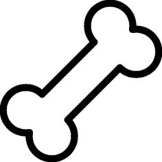 236x236 Dog Bone Border Clipart - Dog Bone Drawing