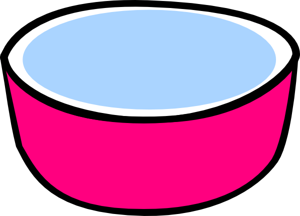 600x432 Dog Bowl Clipart - Dog Bowl Drawing