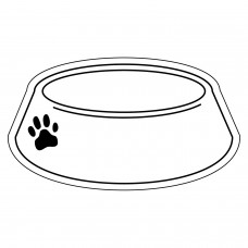 Dog Bowl Drawing at PaintingValley.com | Explore collection of Dog Bowl ...