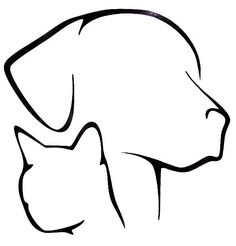 236x246 cat and dog drawings dog ant cat icon vector - Dog Cat Drawing