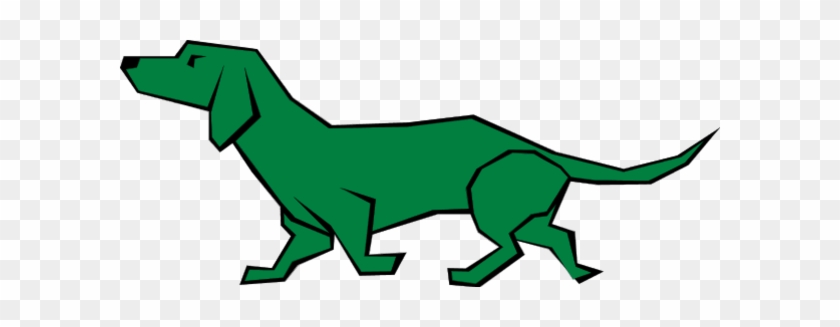 840x327 Green Dog Clipart - Dog Clipart Drawing