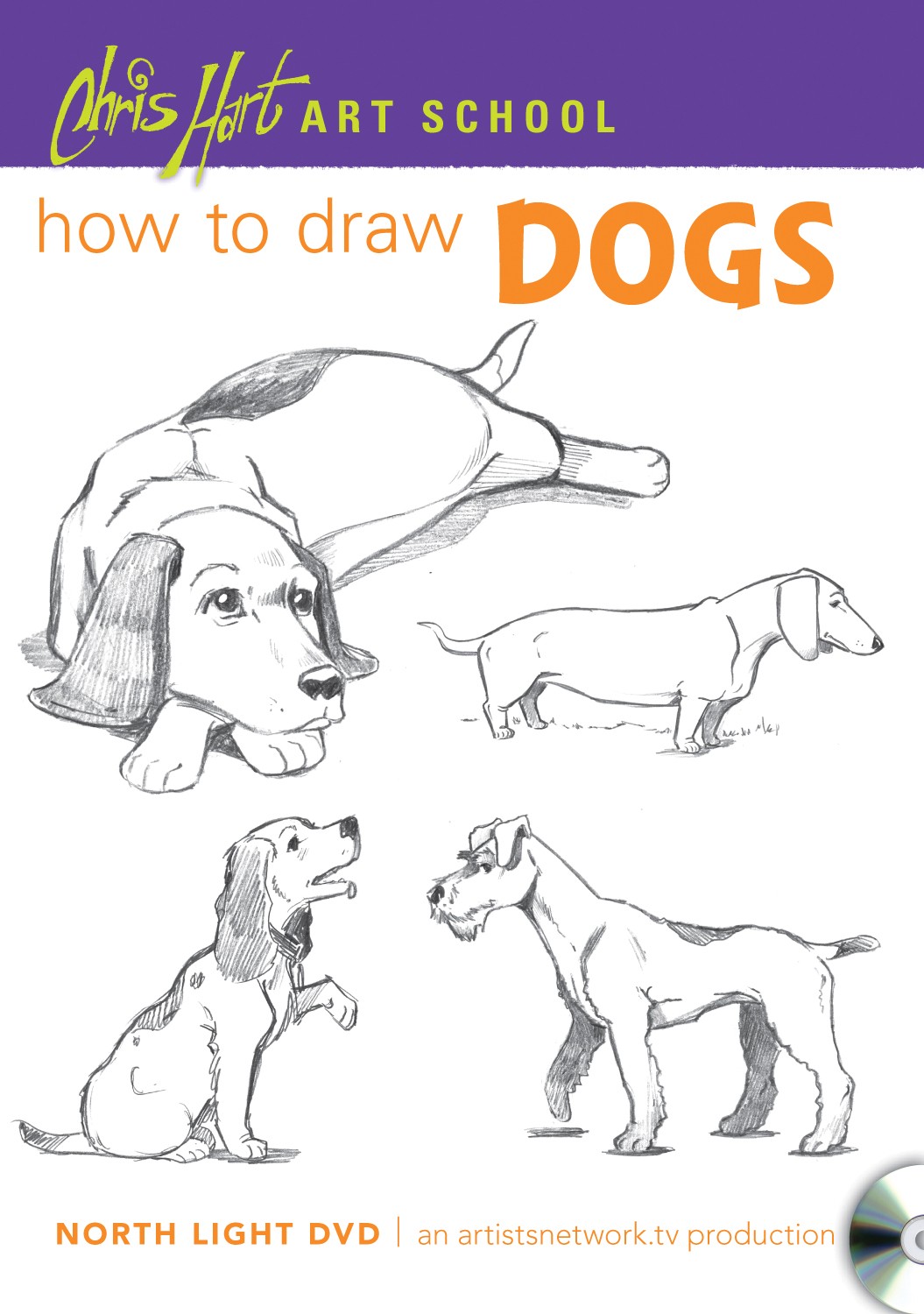 1055x1500 How To Draw Comics And Cartoons With Chris Hart - Dog Drawing Book