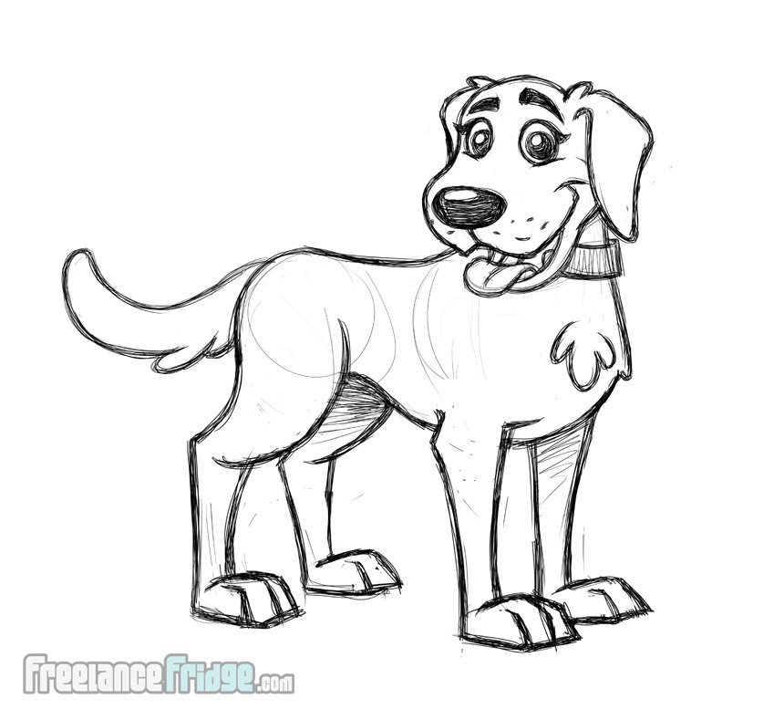 860x789 Misha's Message Of Pawsitivity Children's Book Illustrations - Dog Drawing Book