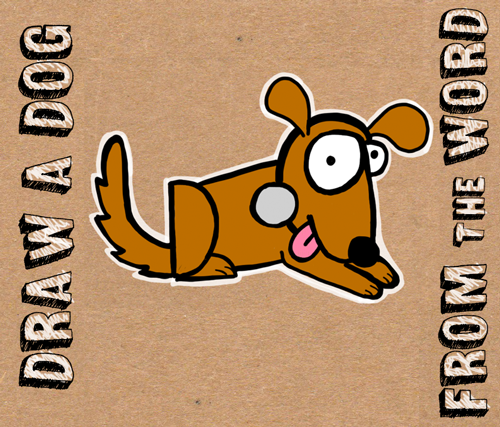 500x427 Draw Dogs Archives - Dog Drawing From Word