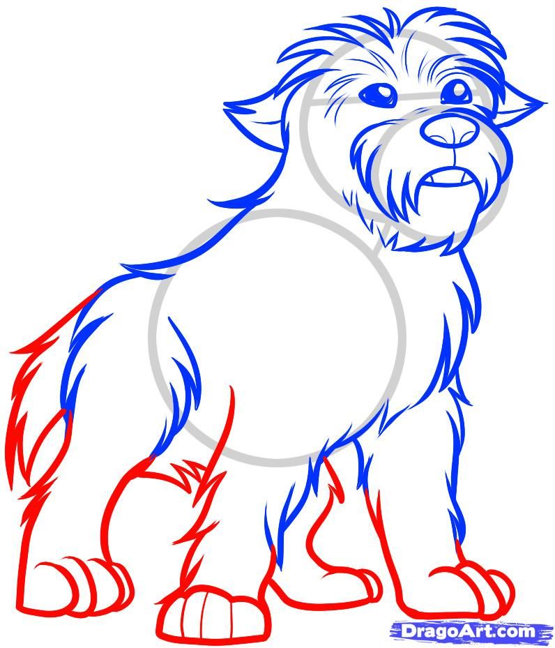 796x929 toto the dog drawing - Dog Drawing Games