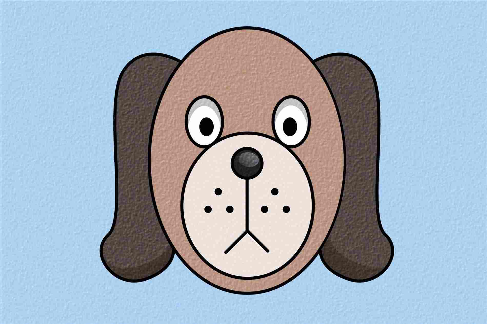 Dog Face Cartoon Drawing at Explore collection of