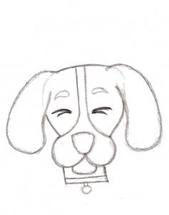 Cartoon Dog Face Drawing Cuteanimals