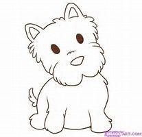 207x200 image result for how to draw a small fluffy dog head easy art - Dog Head Drawing