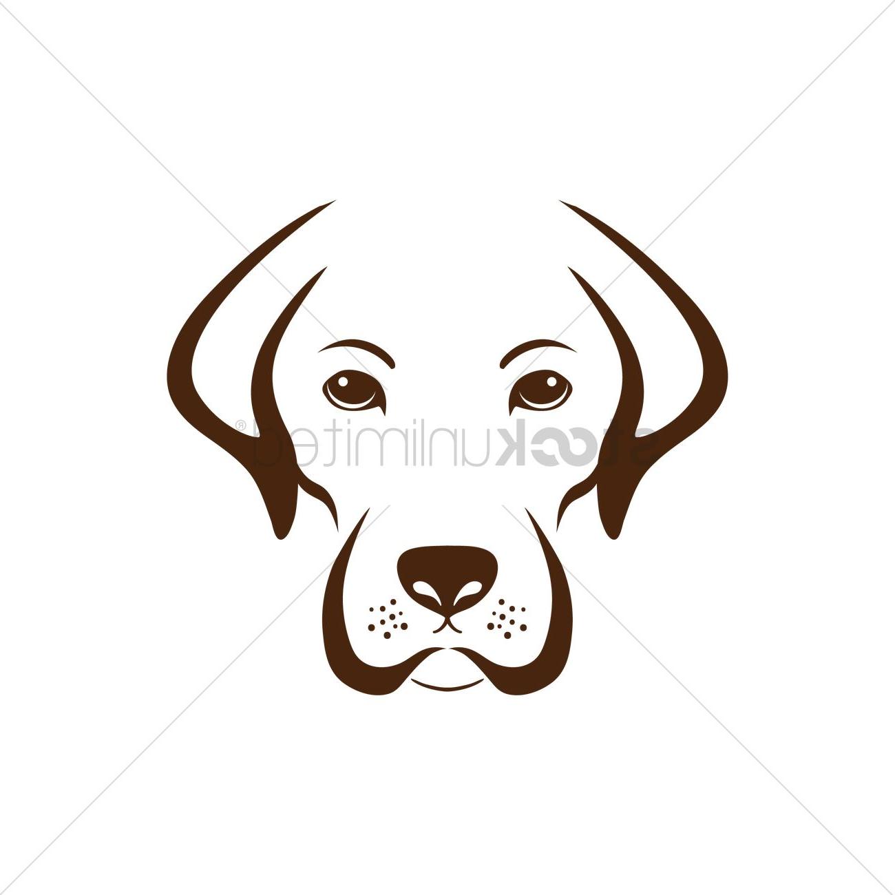 1300x1300 unique dog head drawings vector drawing free vector art, images - Dog Head Drawing
