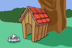 300x200 How To Draw A Dog House - Dog House Drawing