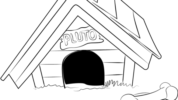 585x329 Eye Catching Dog House Drawing - Dog House Drawing