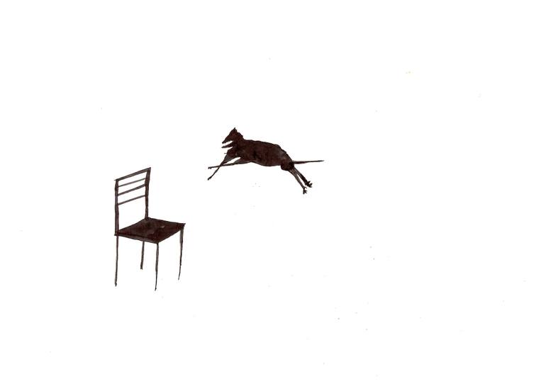 770x545 huge collection of 'jumping dog drawing' download more than - Dog Jumping Drawing