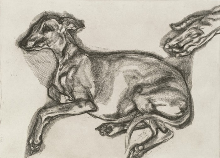 700x505 Of The Most Iconic Dogs In Art You Need To Remember - Dog Line Drawing Art