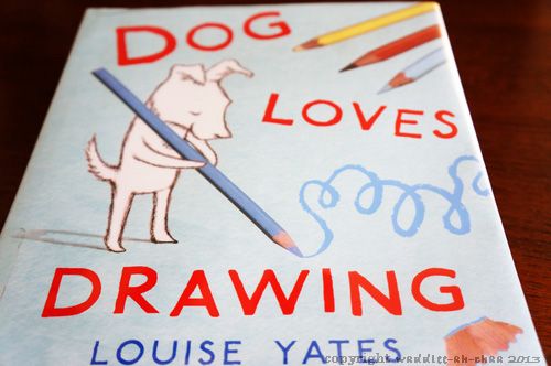 500x332 dog loves drawing - Dog Loves Drawing