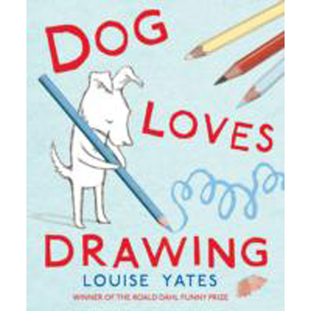 1000x1000 dog loves drawing - Dog Loves Drawing