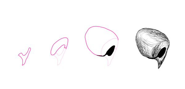 600x290 How To Draw Animals Dogs And Wolves, And Their Anatomy - Dog Nose Drawing