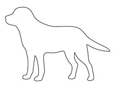 236x182 I Love My Dogs Animal Outline, Dog - Dog Outline Drawing