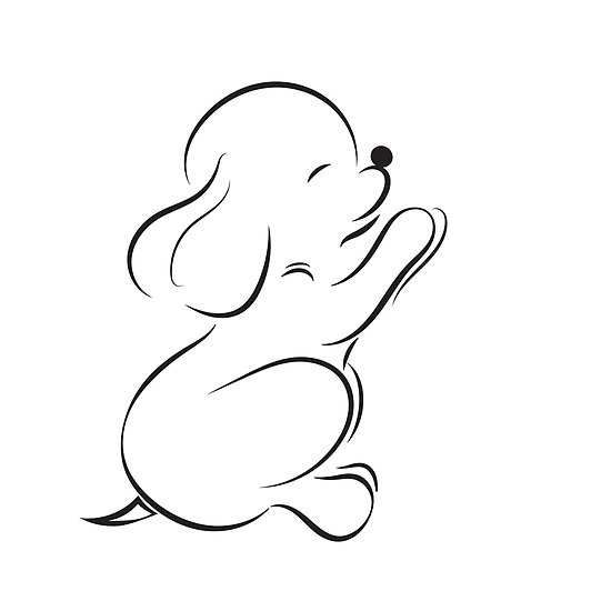 Dog Outline Drawing at PaintingValley com Explore collection of Dog