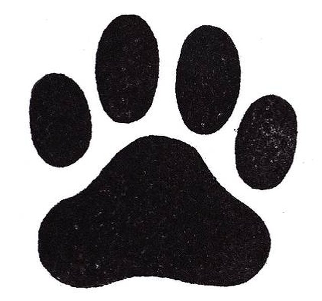 640x598 how to draw dog paws ehow - Dog Paw Drawing