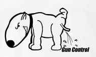 190x113 dog peeing on gun control men's premium t shirt spreadshirt - Dog Peeing Drawing