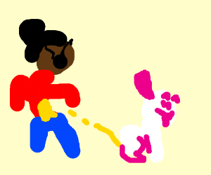 300x250 dog peeing to piss off karen drawing - Dog Peeing Drawing