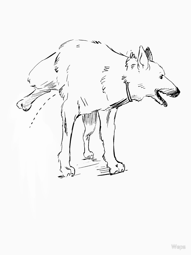 750x1000 peeing dog t shirt - Dog Peeing Drawing