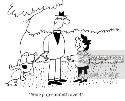 400x323 dog peeing cartoons and comics - Dog Peeing Drawing
